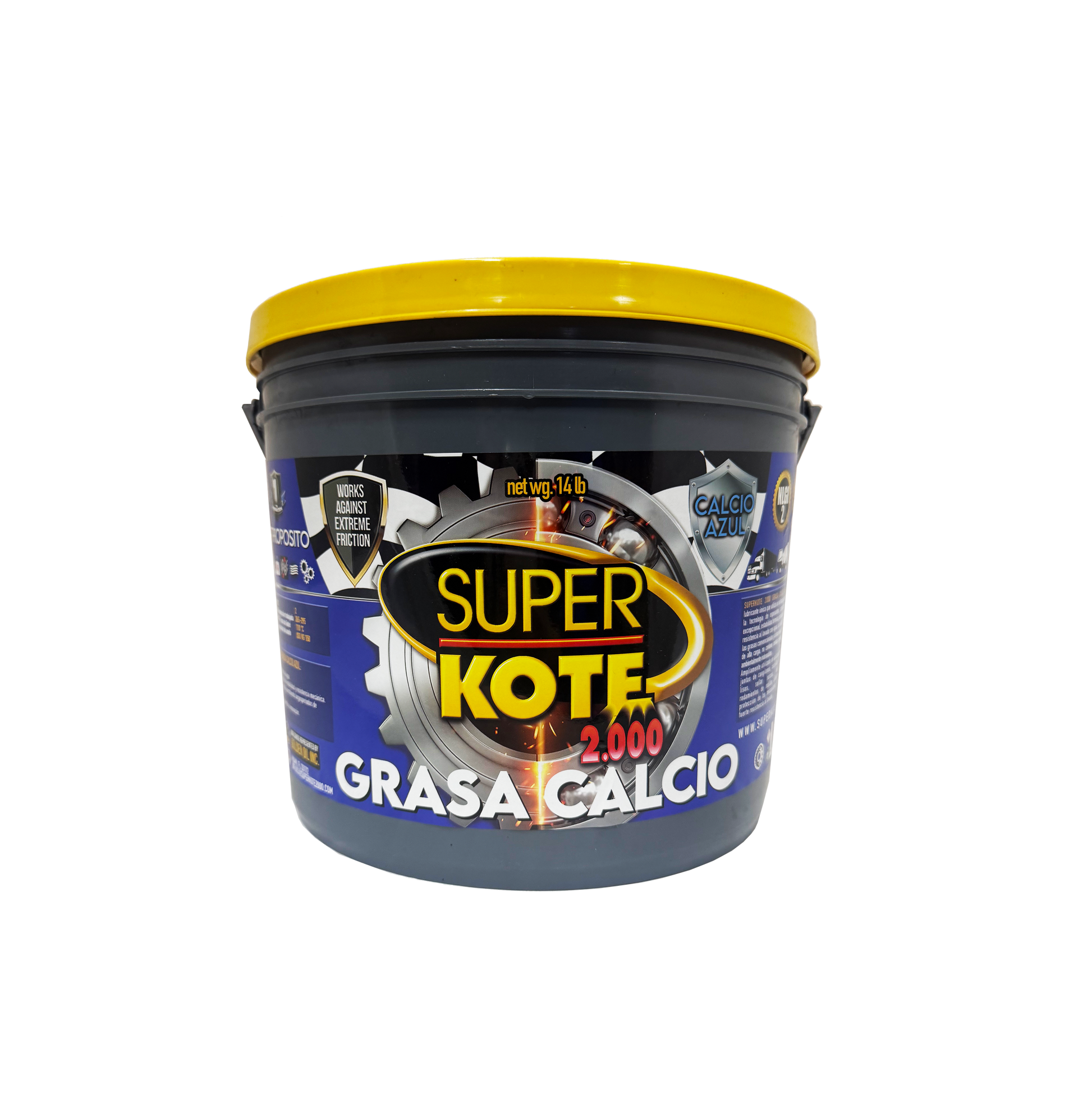 Grasa Multipropósito Calcio Azul Multiproposito NLGI 2 – SUPERKOTE 2000 – 14 lb-1