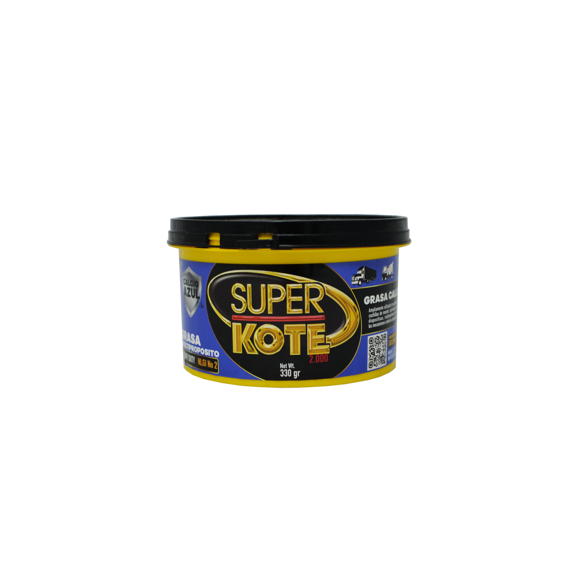 Grasa Multipropósito Calcio Azul Multiproposito NLGI 2 – SUPERKOTE 2000 – 330gr-1