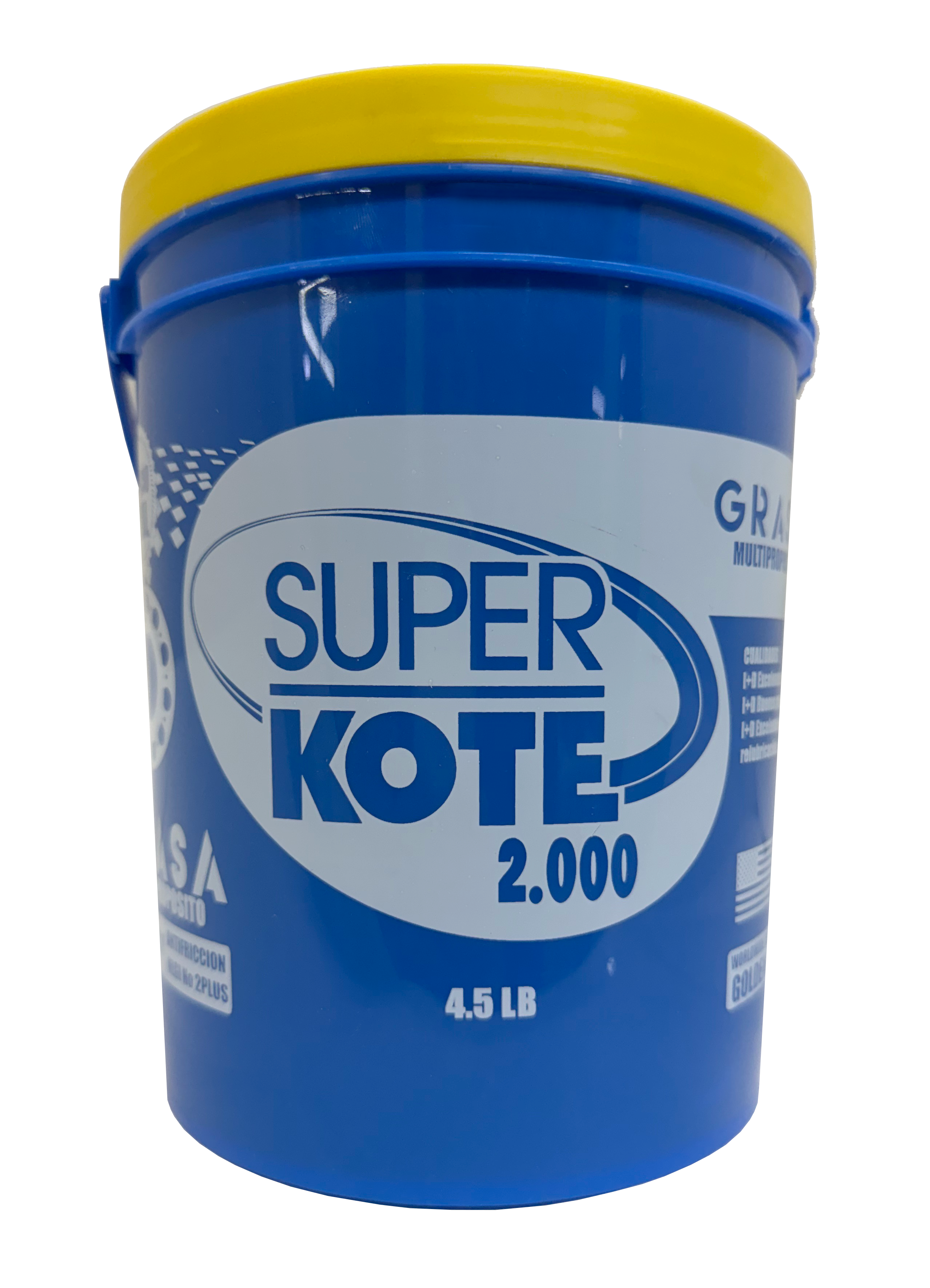 Grasa Multipropósito Calcio Azul Multiproposito NLGI 2 – SUPERKOTE 2000 – 4.5 lb-3