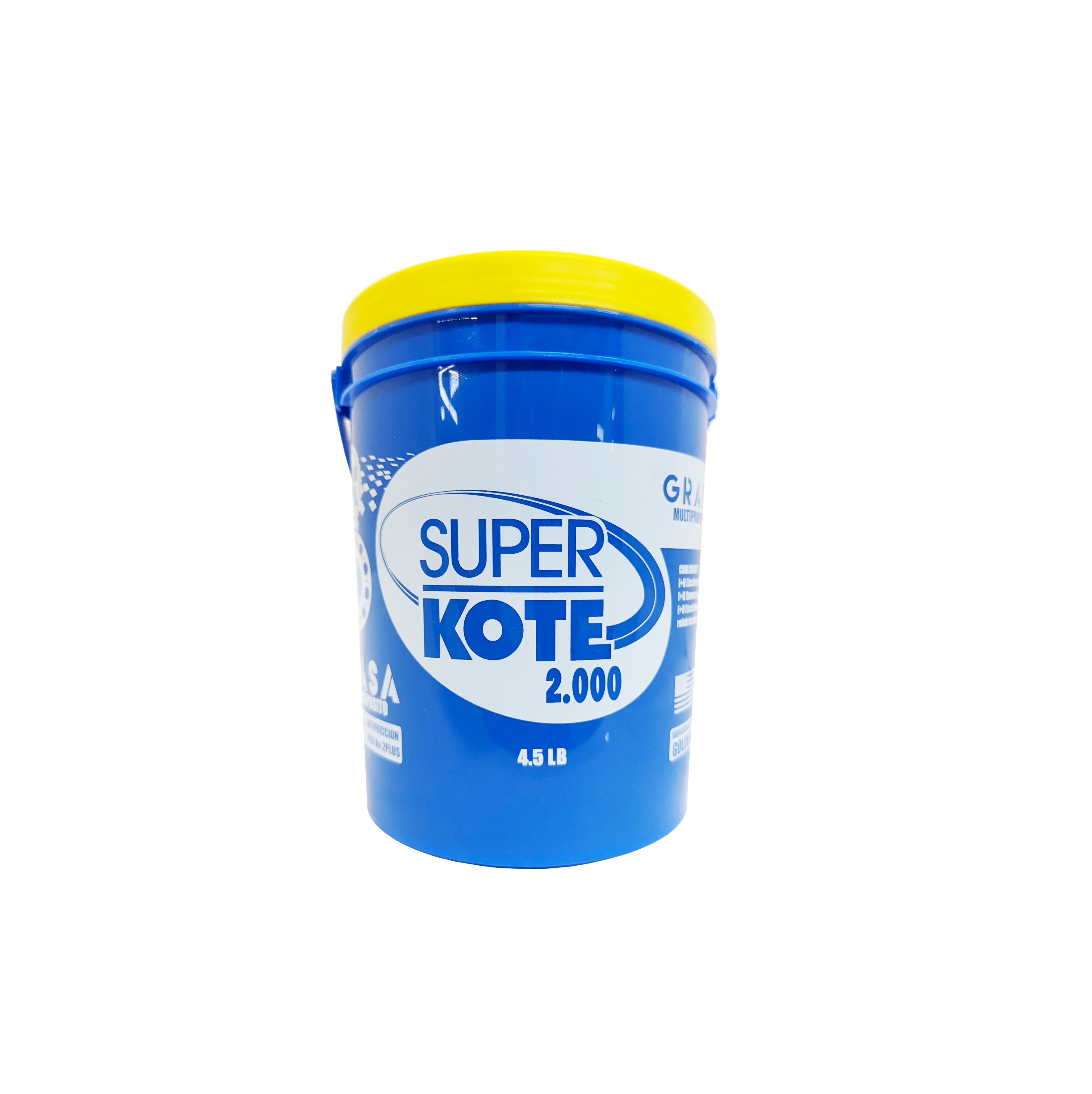 Grasa Multipropósito Calcio Azul Multiproposito NLGI 2 – SUPERKOTE 2000 – 4.5 lb