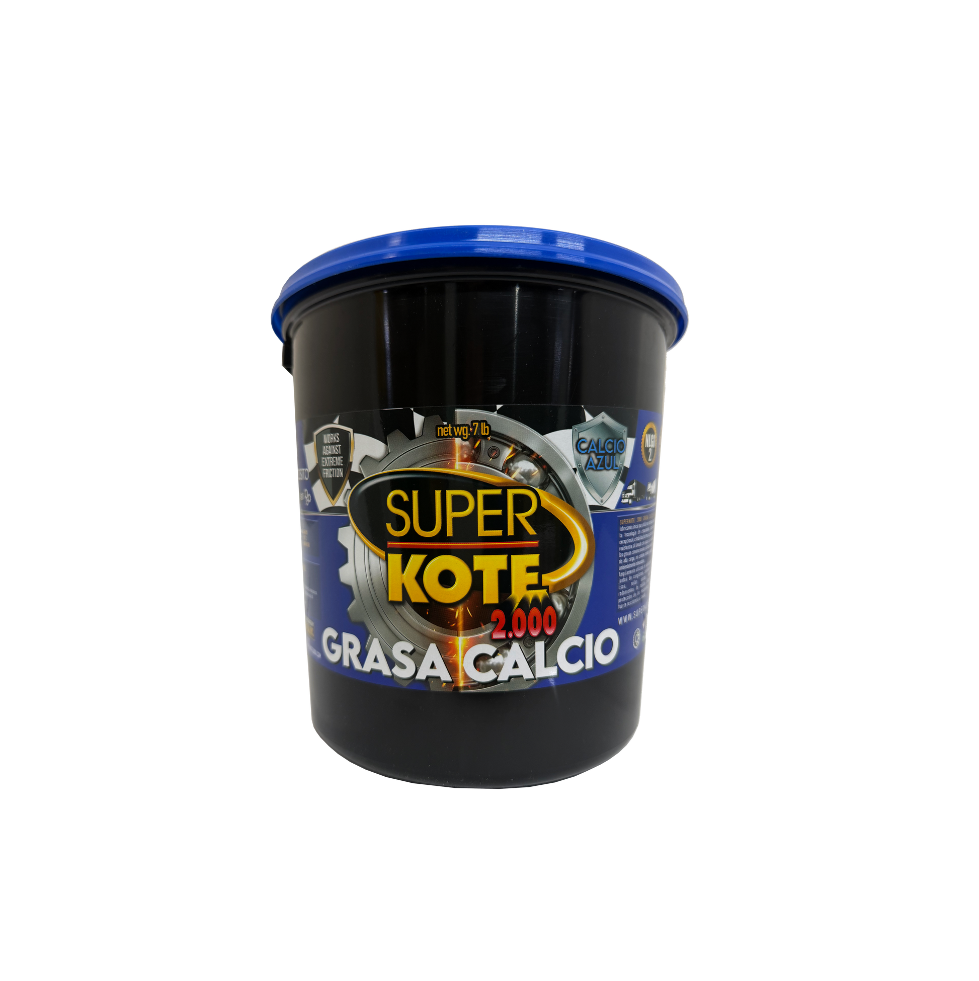 Grasa Multipropósito Calcio Azul Multiproposito NLGI 2 – SUPERKOTE 2000 – 7 lb-1