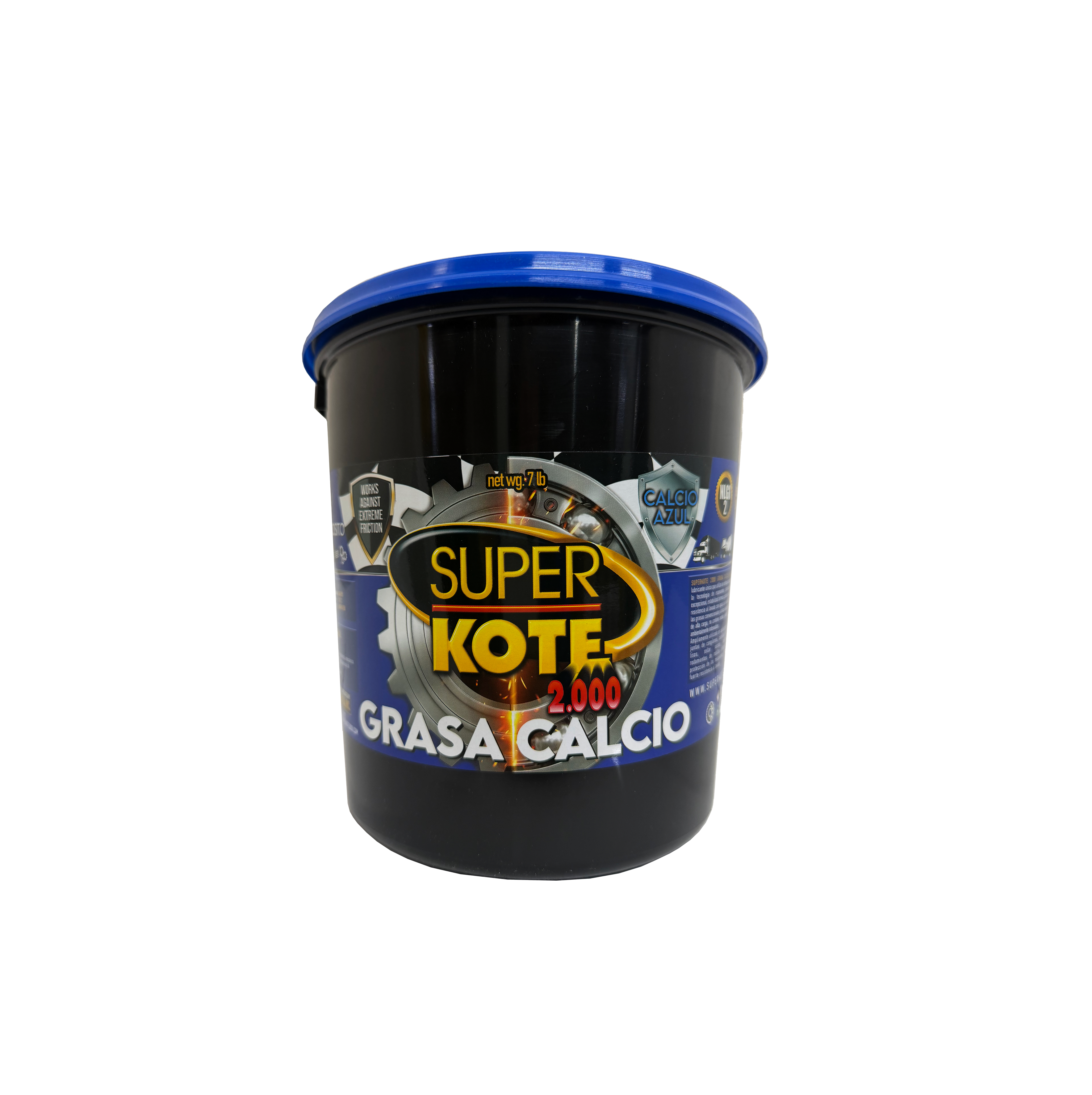 Grasa Multipropósito Calcio Azul Multiproposito NLGI 2 – SUPERKOTE 2000 – 7 lb