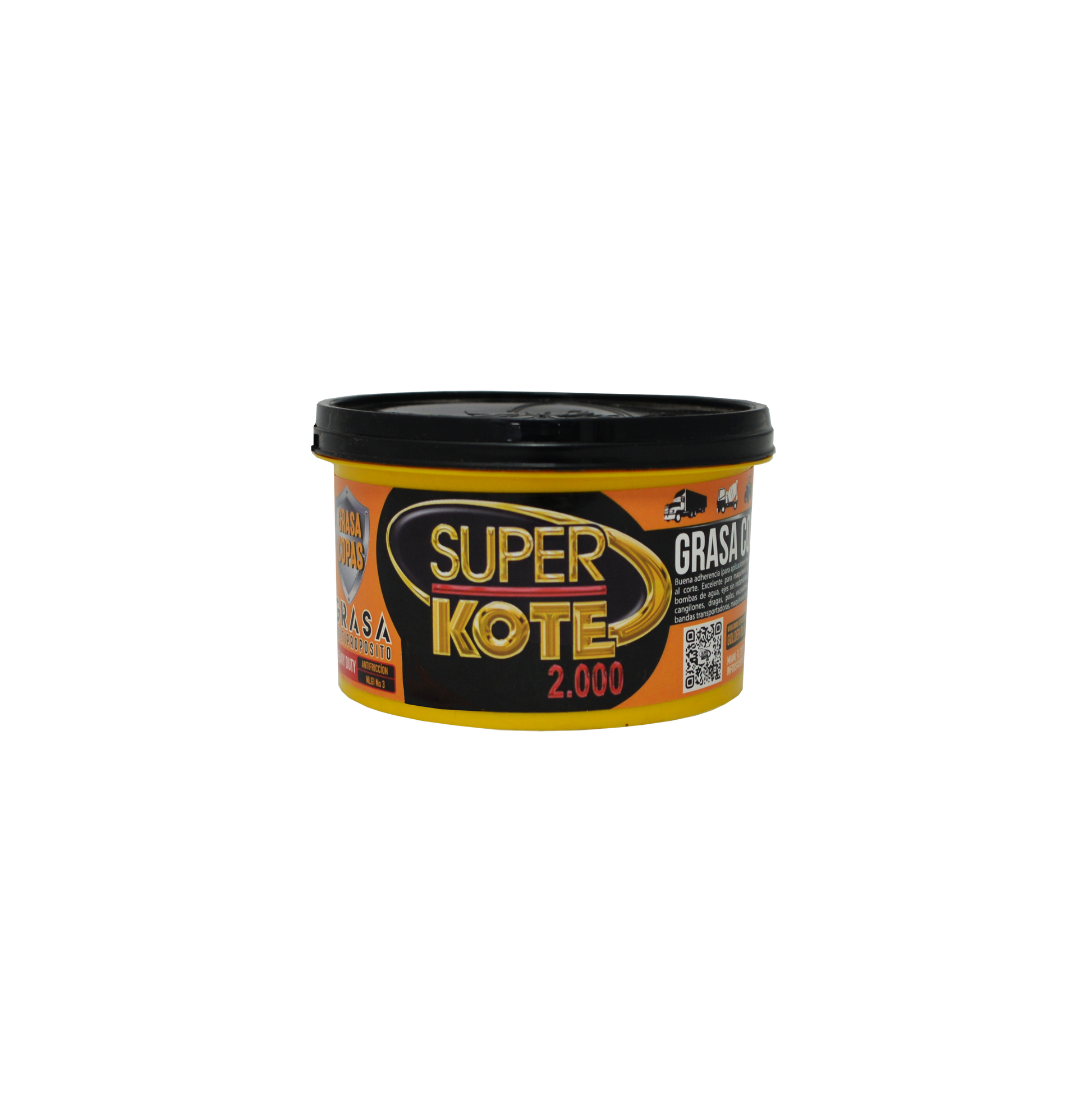 Grasa de Copas Cálcica Multipropósito NLGI 3 – SUPERKOTE 2000 – 330gr-1
