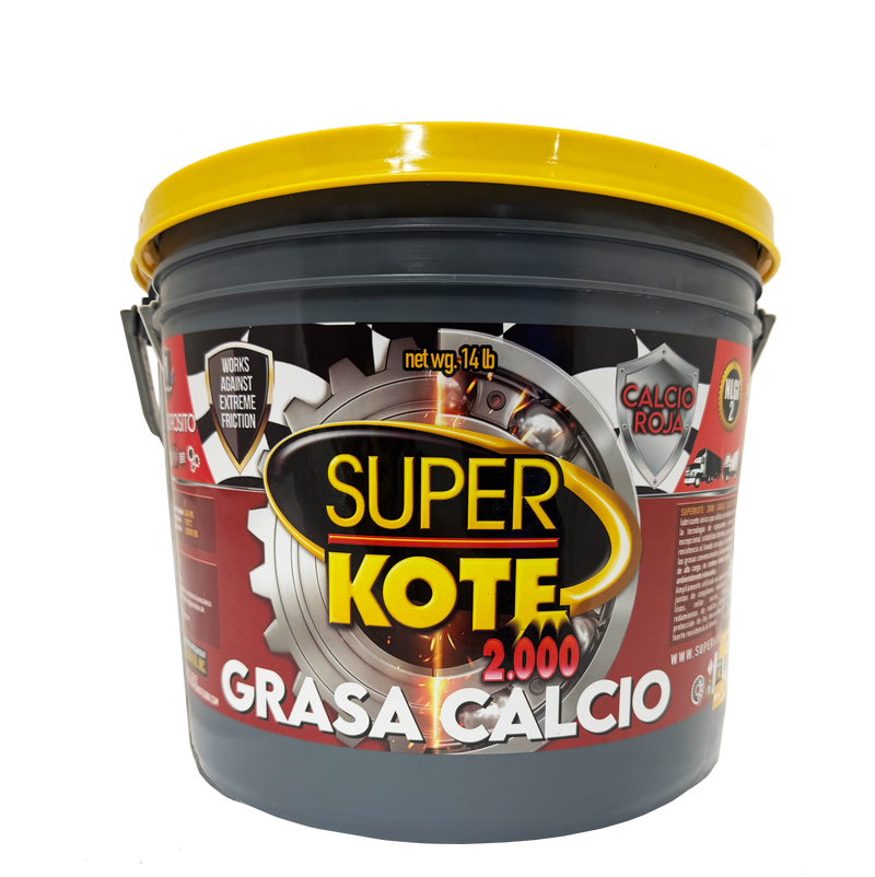 Grasa Chasis Calcio Roja Multiproposito NLGI 2 – SUPERKOTE 2000 – 14 lb-3