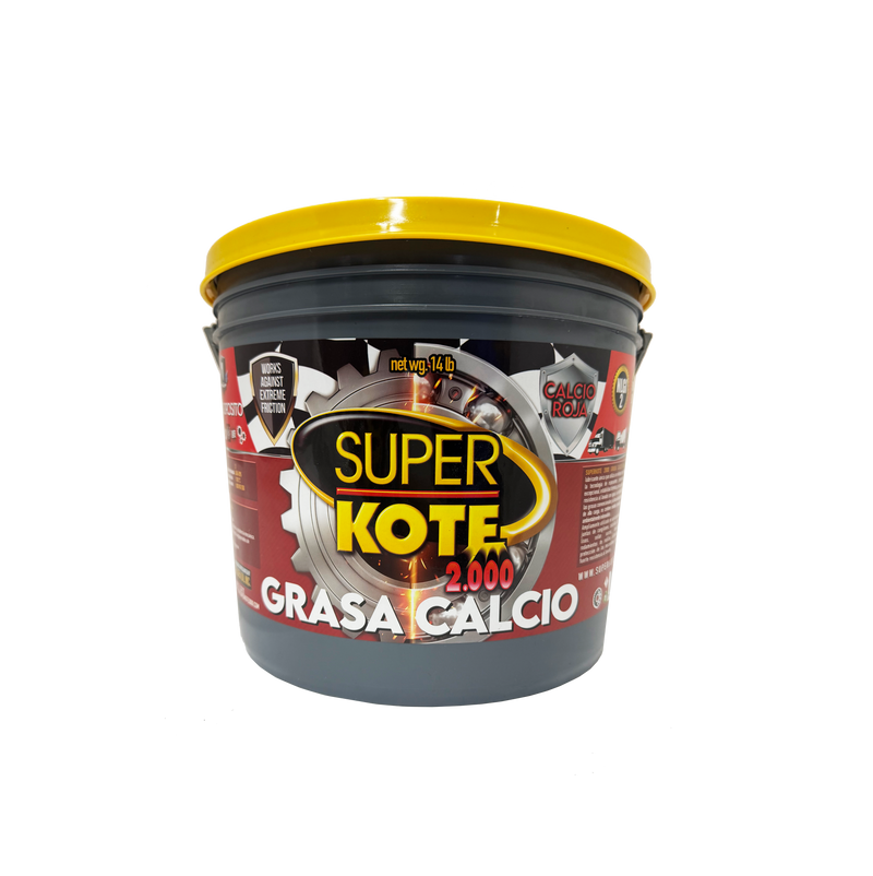 Grasa Chasis Calcio Roja Multiproposito NLGI 2 – SUPERKOTE 2000 – 14 lb-1