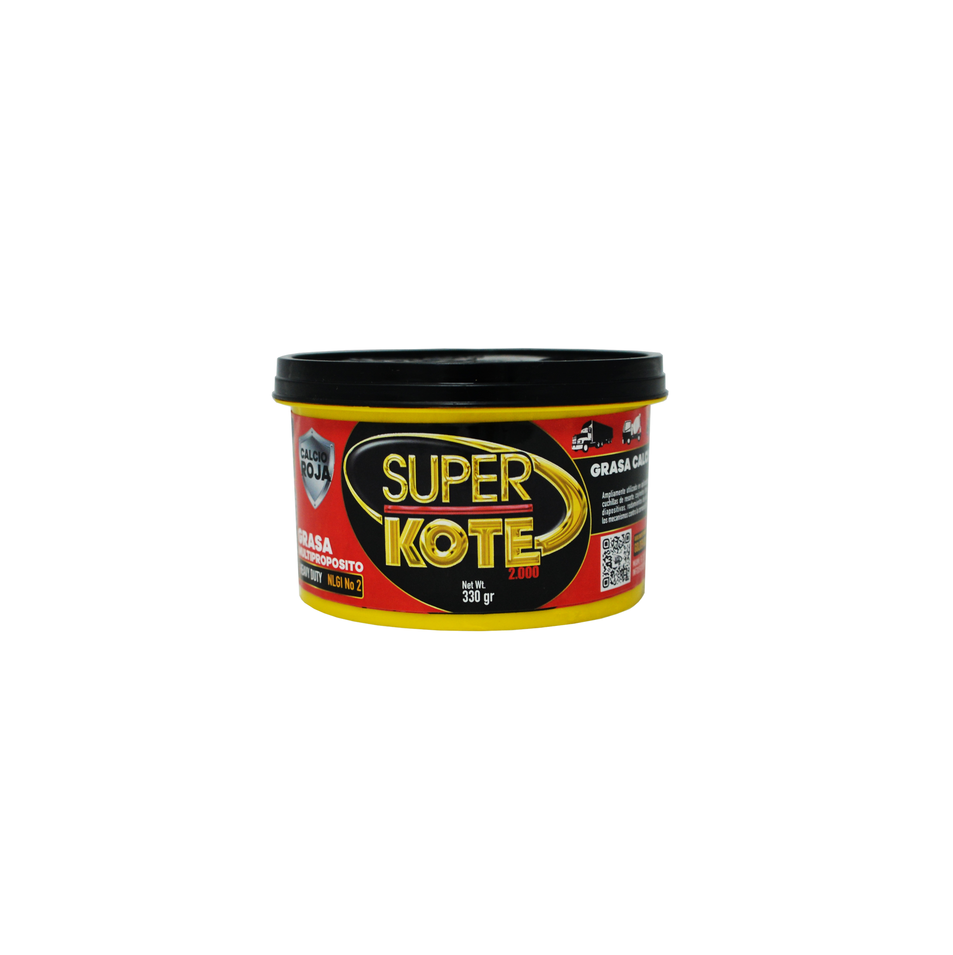 Grasa Chasis Calcio Roja Multiproposito NLGI 2 – SUPERKOTE 2000 – 330gr-1