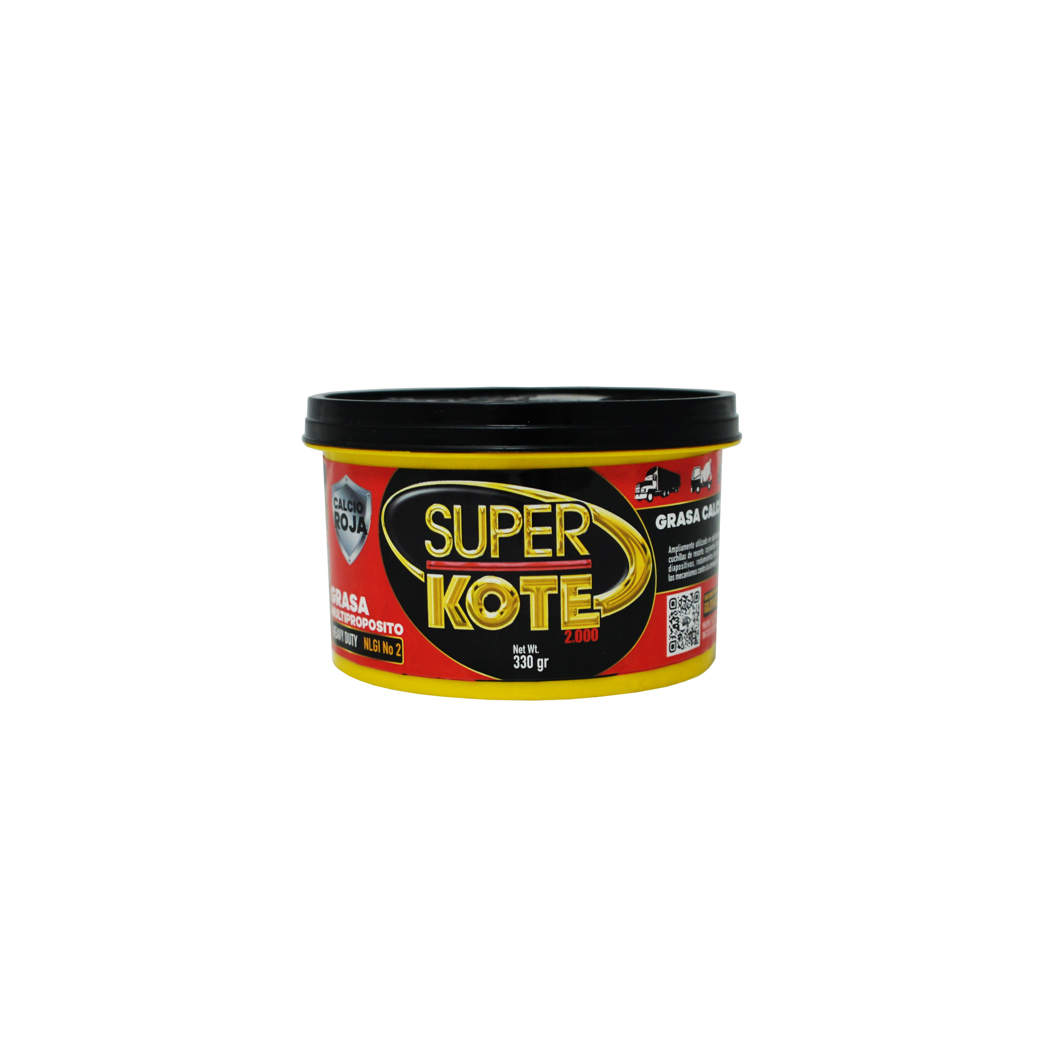 Grasa Chasis Calcio Roja Multiproposito NLGI 2 – SUPERKOTE 2000 – 330gr