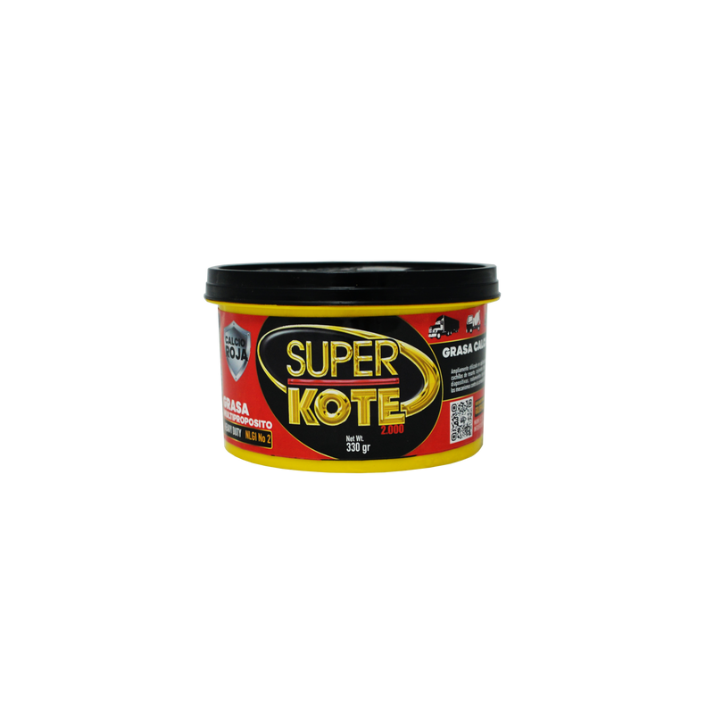 Grasa Chasis Calcio Roja Multiproposito NLGI 2 – SUPERKOTE 2000 – 330gr-1
