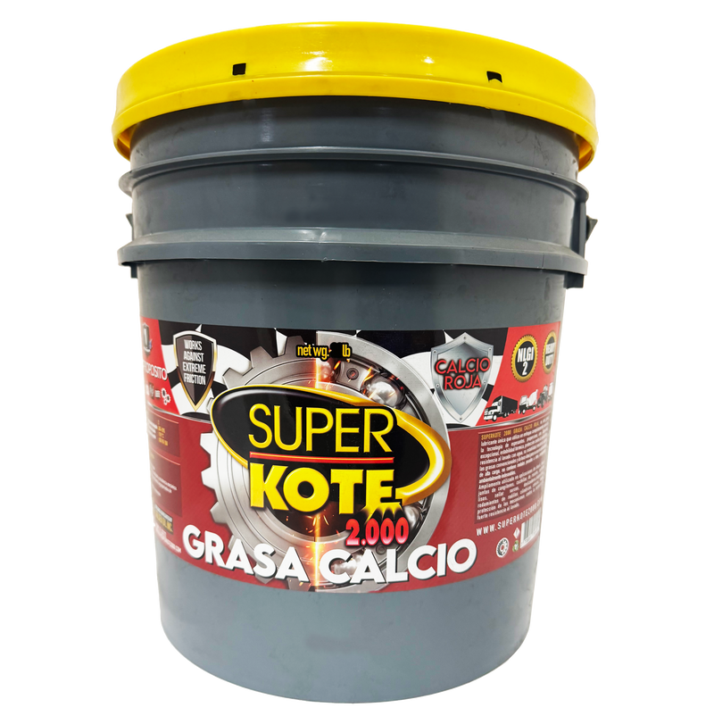 Grasa Chasis Calcio Roja Multiproposito NLGI 2 – SUPERKOTE 2000 – 35 lb-3