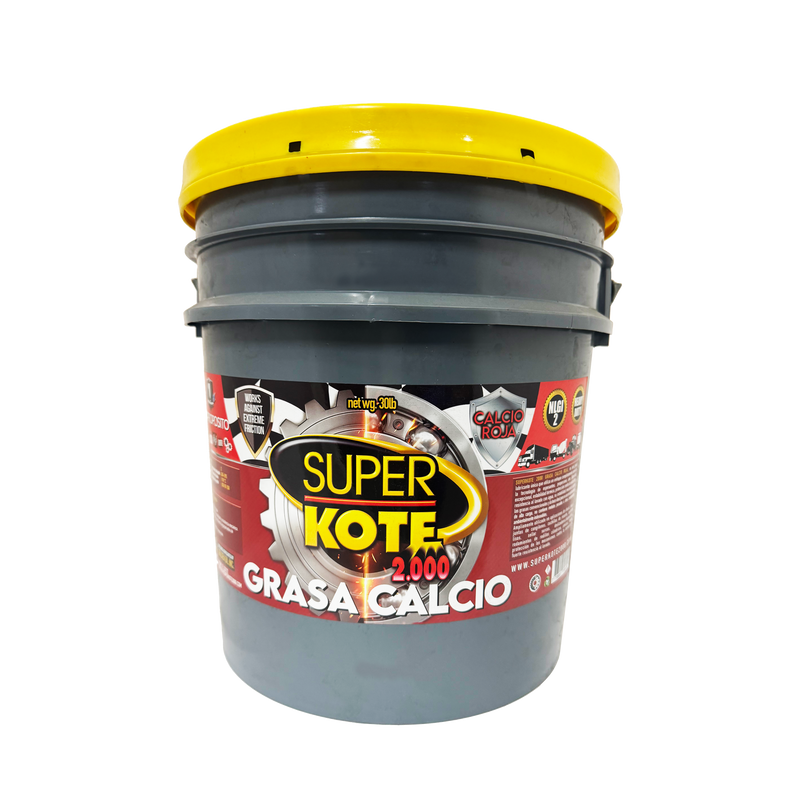 Grasa Chasis Calcio Roja Multiproposito NLGI 2 – SUPERKOTE 2000 – 35 lb-1
