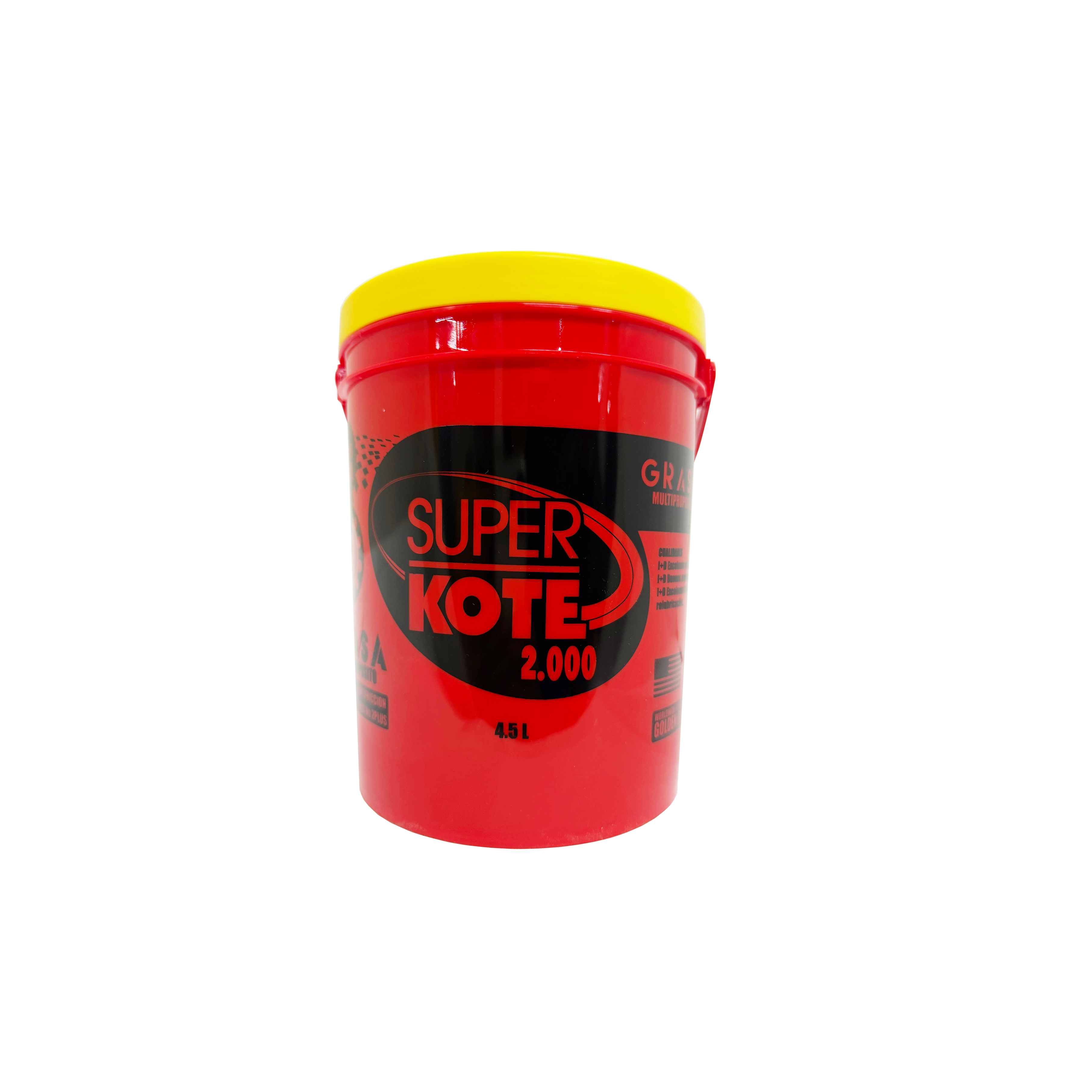 Grasa Chasis Calcio Roja Multiproposito NLGI 2 – SUPERKOTE 2000 – 4.5 lb
