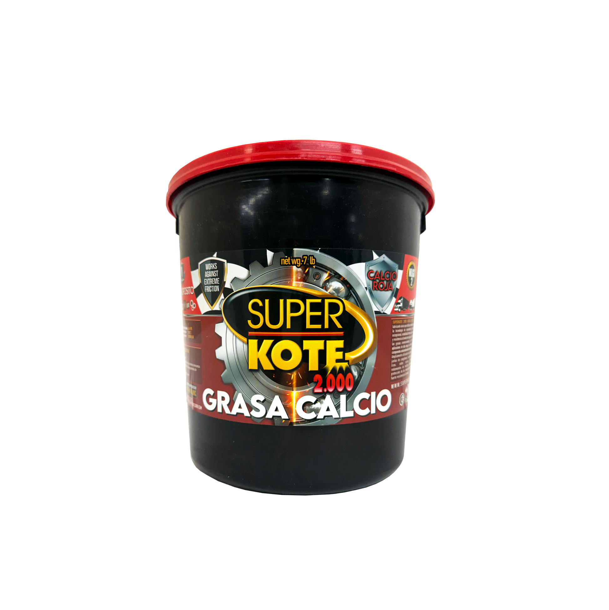 Grasa Chasis Calcio Roja Multiproposito NLGI 2 – SUPERKOTE 2000 – 7 lb-1