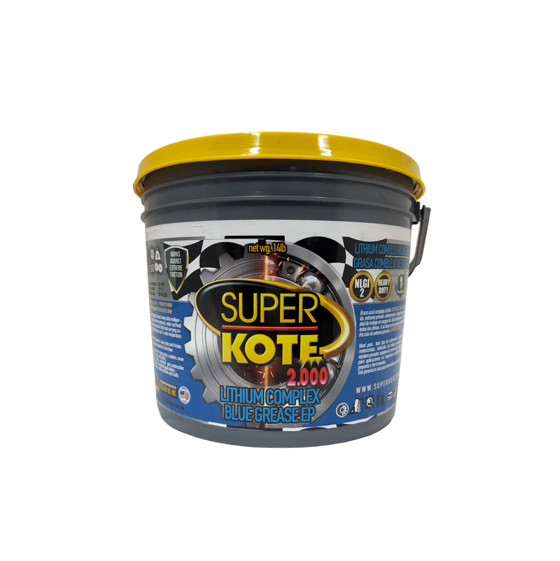 Grasa Complejo de Litio Azul EP2 NLGI 2 – SUPERKOTE 2000 – 14 lb-1