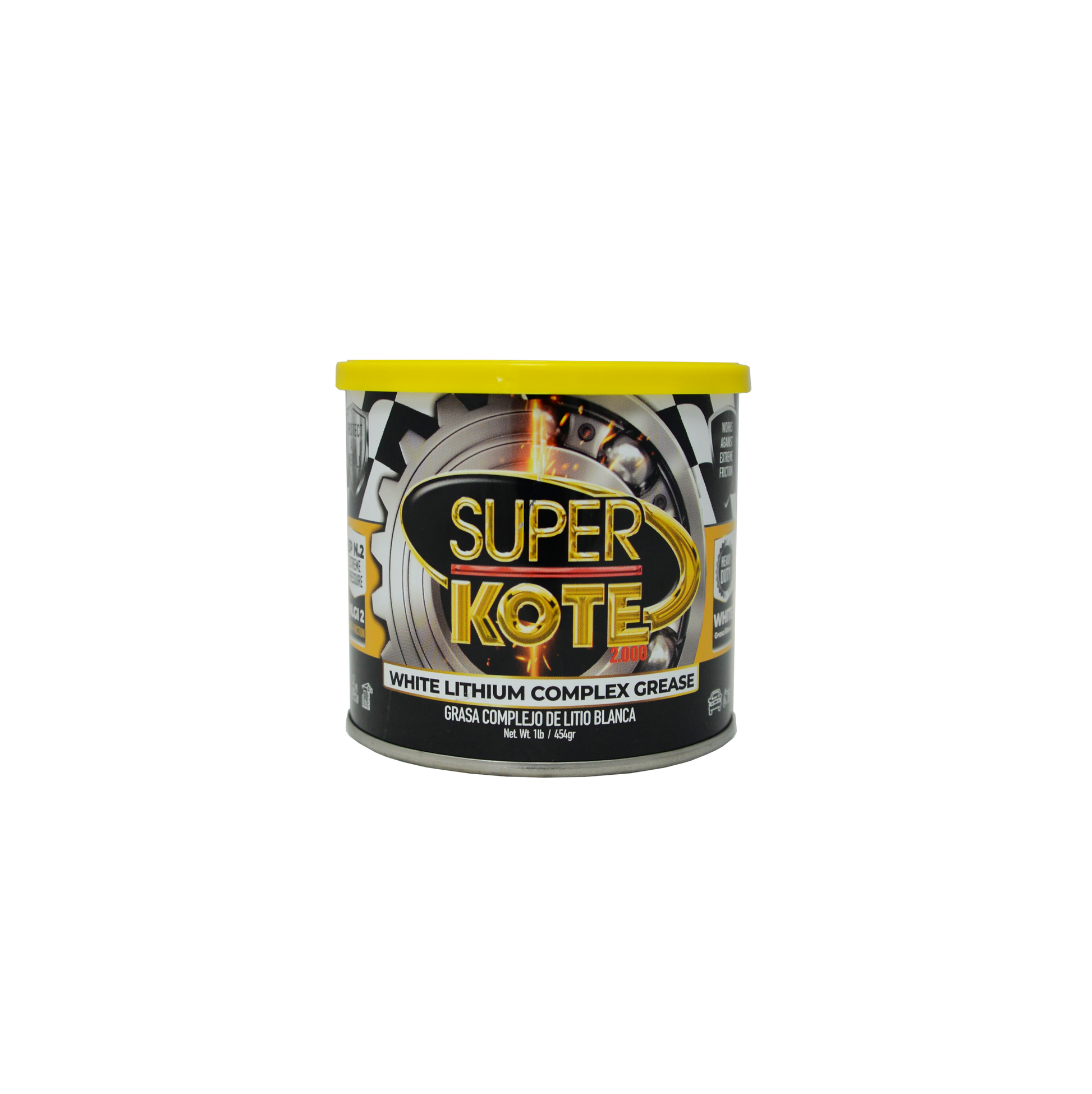 Grasa Complejo de Litio Blanca EP2 NLGI 2 – SUPERKOTE 2000 – 1 lb-1