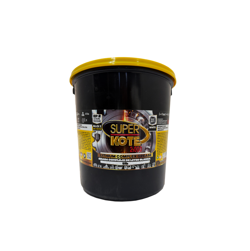 Grasa Complejo de Litio Blanca EP2 NLGI 2 – SUPERKOTE 2000 – 5 lb-1