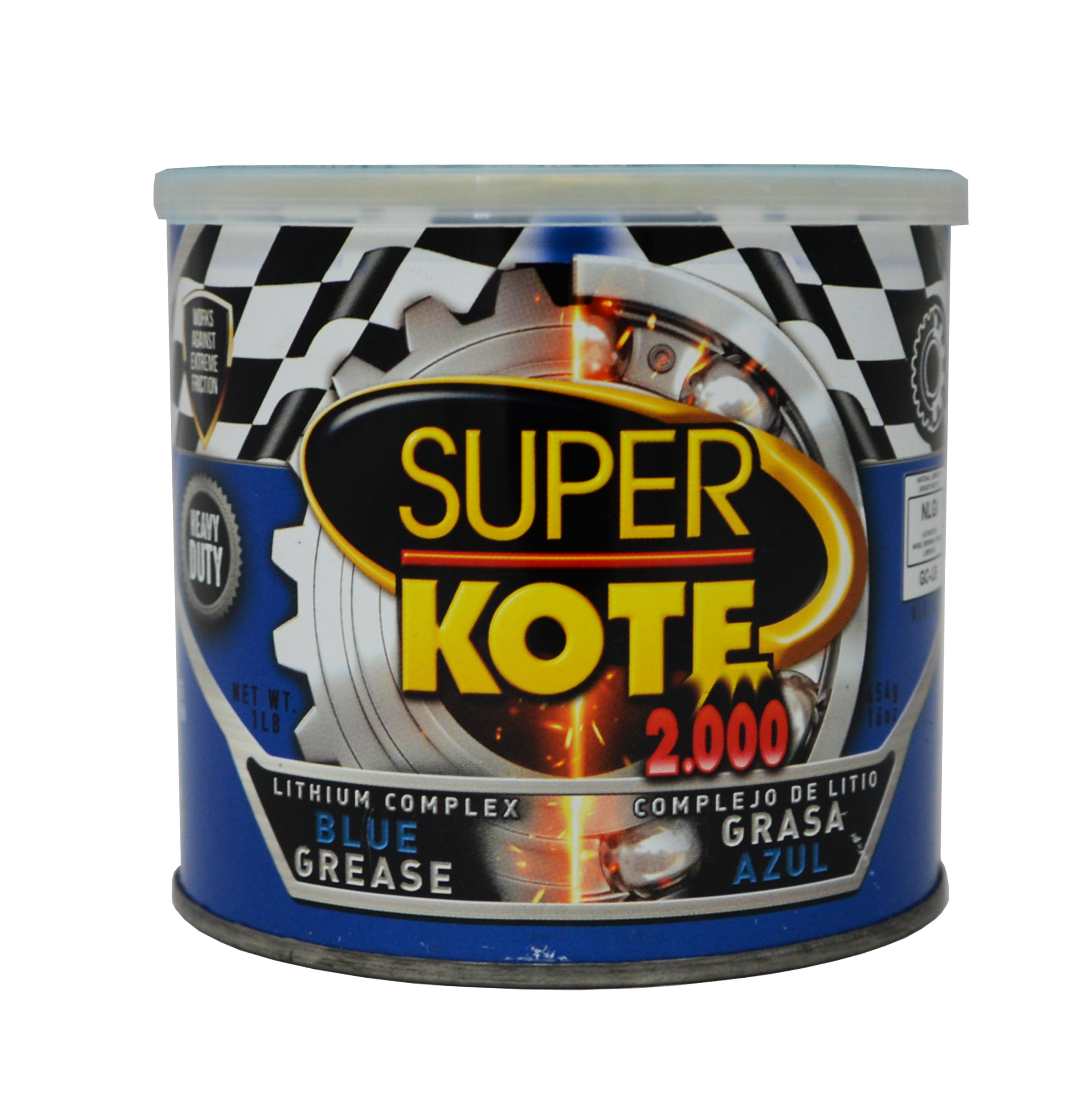 Grasa Complejo de Litio Azul EP2 NLGI 2 – SUPERKOTE 2000 – 1 lb-3