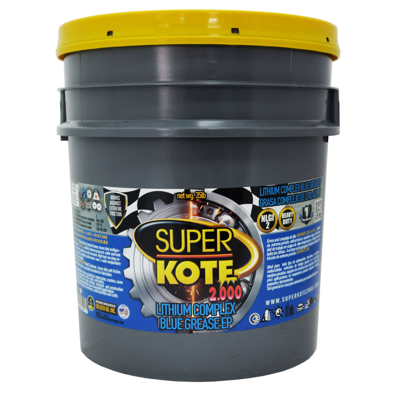 Grasa Complejo de Litio Azul EP2 NLGI 2 – SUPERKOTE 2000 – 35 lb-3