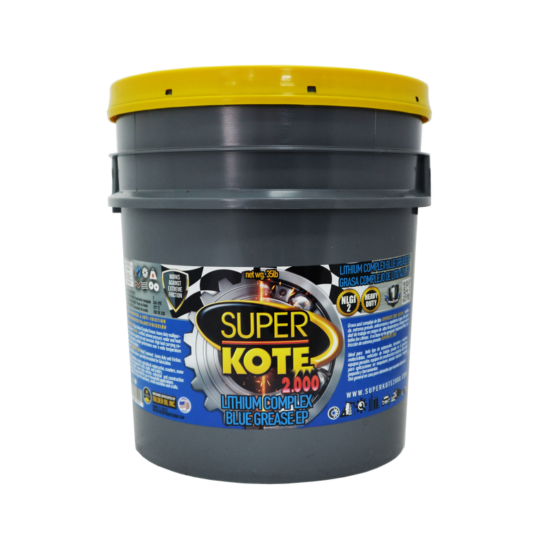 Grasa Complejo de Litio Azul EP2 NLGI 2 – SUPERKOTE 2000 – 35 lb-1