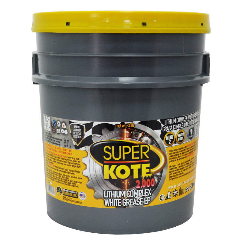 Grasa Complejo de Litio Blanca EP2 NLGI 2 – SUPERKOTE 2000 – 35 lb-3