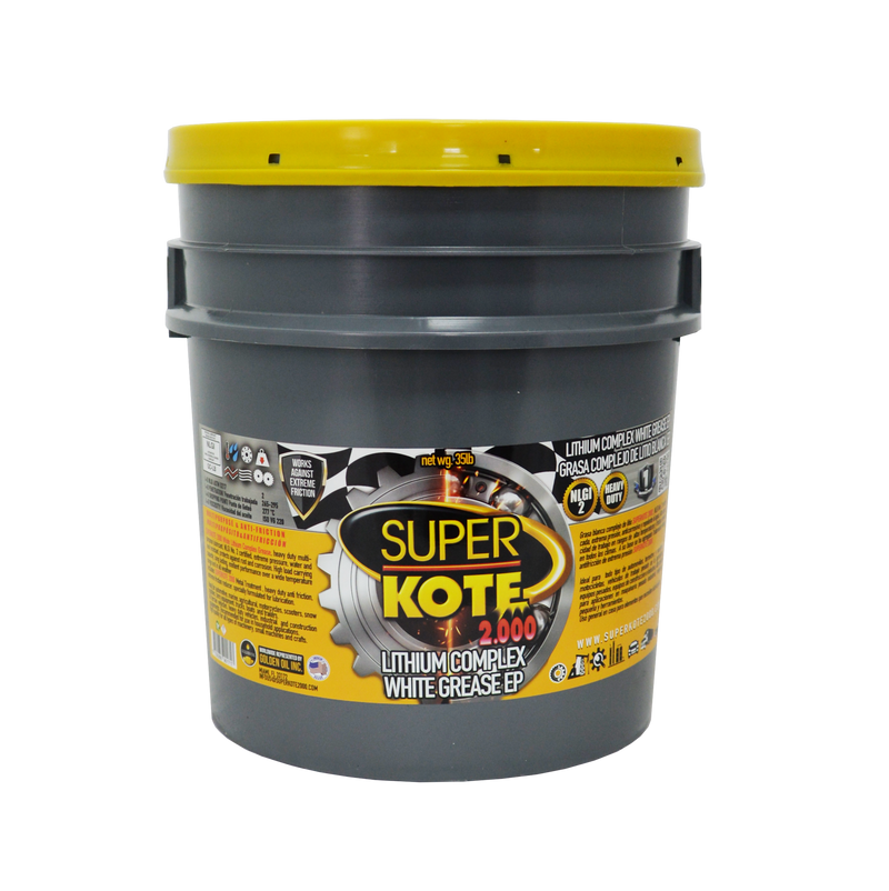 Grasa Complejo de Litio Blanca EP2 NLGI 2 – SUPERKOTE 2000 – 35 lb-1