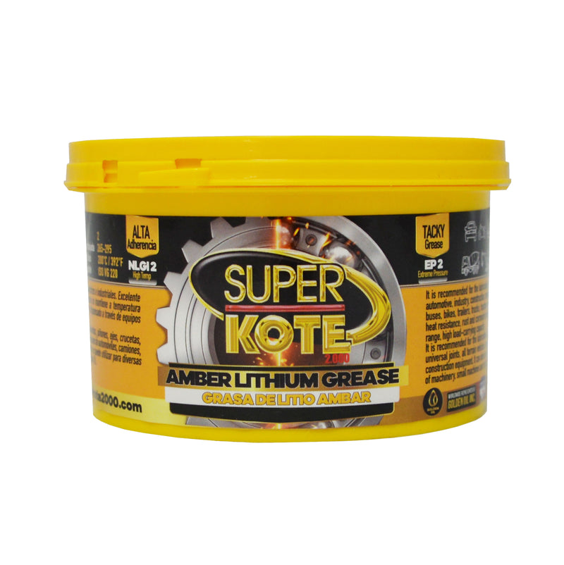 Grasa de Litio Ambar EP2 NLGI 2 – SUPERKOTE 2000 – 330gr-3