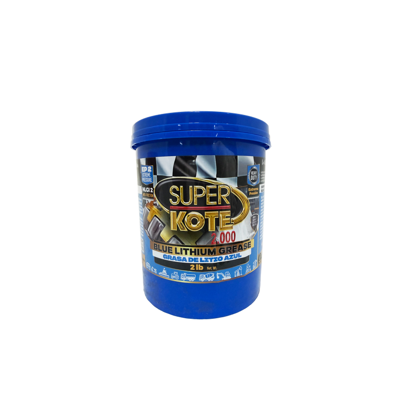 Grasa de Litio Azul EP2 NLGI 2 – SUPERKOTE 2000 – 2 lb-1