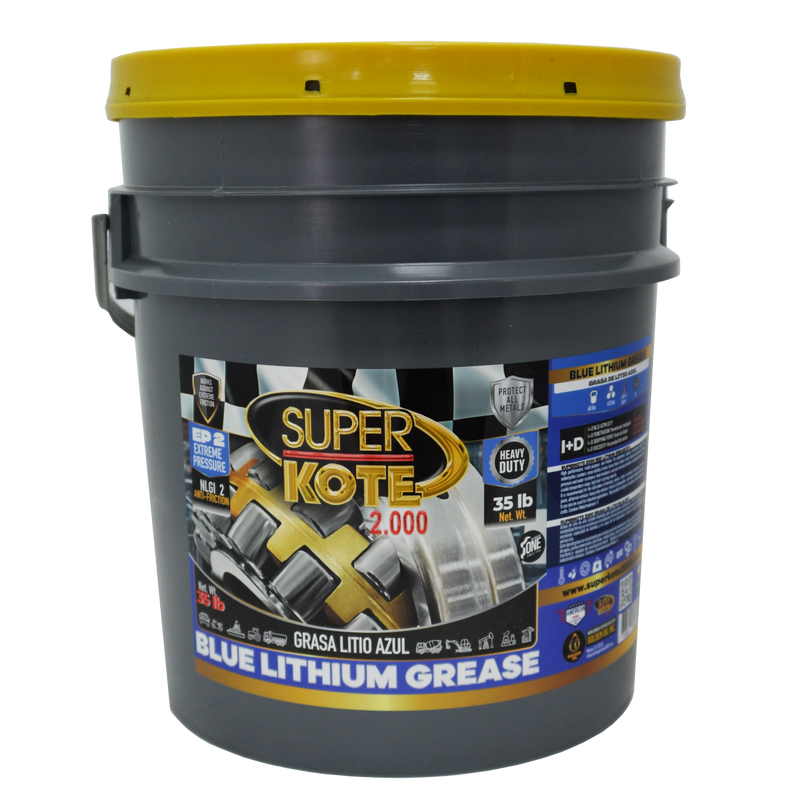 Grasa de Litio Azul EP2 NLGI 2 – SUPERKOTE 2000 – 35 lb-3