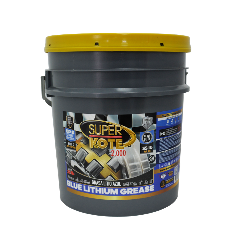 Grasa de Litio Azul EP2 NLGI 2 – SUPERKOTE 2000 – 35 lb-1