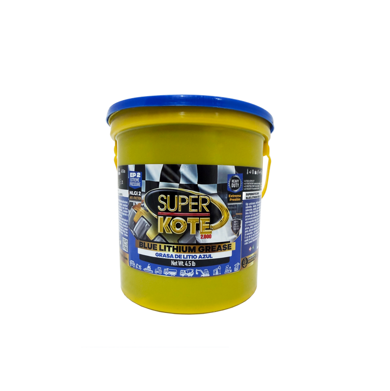 Grasa de Litio Azul EP2 NLGI 2 – SUPERKOTE 2000 – 4.5 lb-1