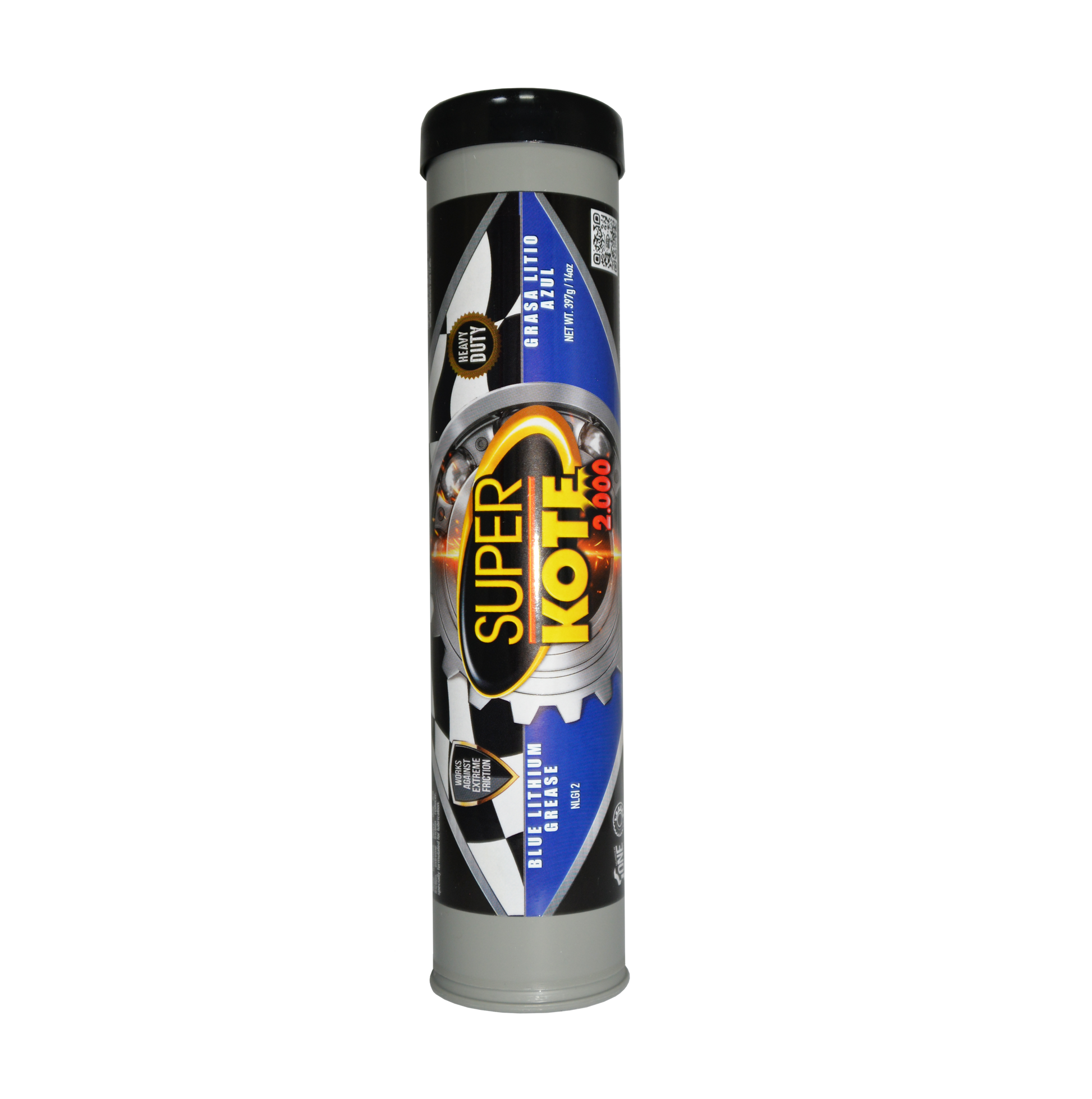 Grasa de Litio Azul Cartucho EP2 NLGI 2 – SUPERKOTE 2000 – 397gr x 1un-3