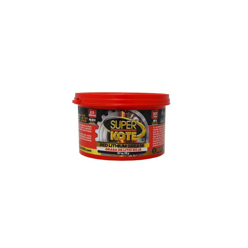 Grasa de Litio Roja EP2 NLGI 2 – SUPERKOTE 2000 – 330gr-1