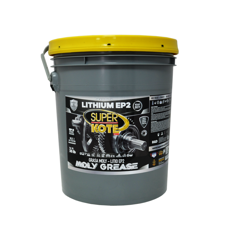 Grasa Moly de Litio EP2 NLGI 2 con 3% Molibdeno – SUPERKOTE 2000 – 35 lb-1