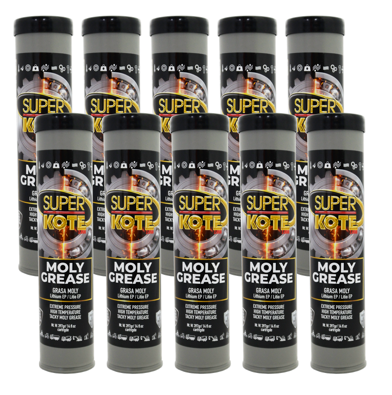 Grasa Moly de Litio EP2 NLGI 2 con 3% Molibdeno – SUPERKOTE 2000  – 397gr x 10 un-2